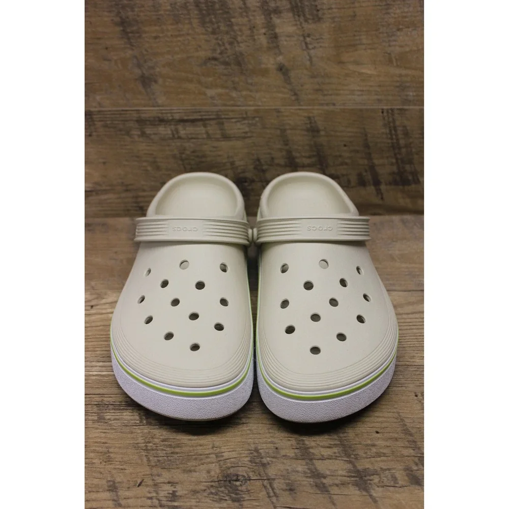 Crocs Off Court Clog Men's 11‎ Off White Slip On Sandal Casual Comfort Shoes